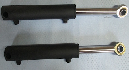 Siłownik hydrauliczny przyczepowy